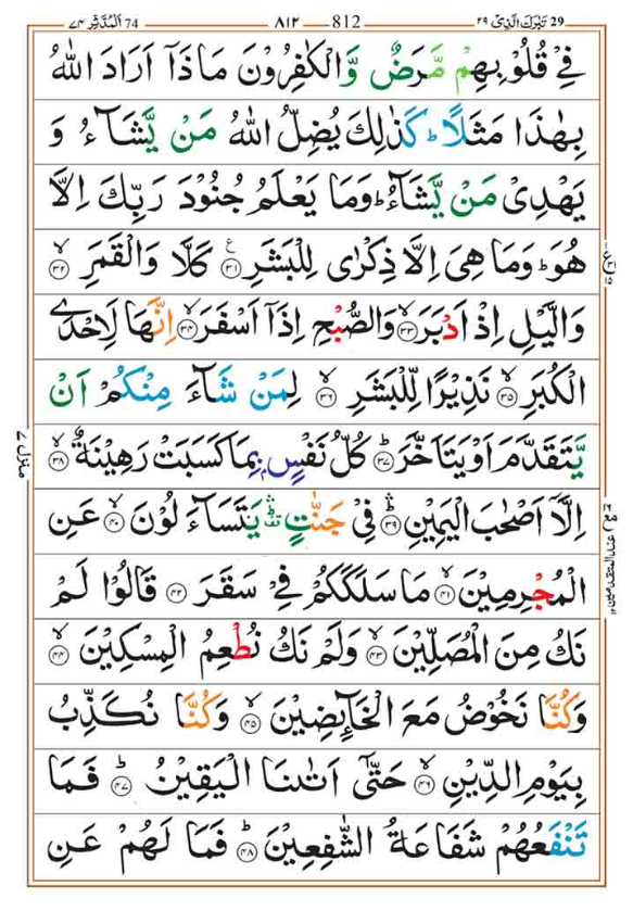 Surah Mudassir