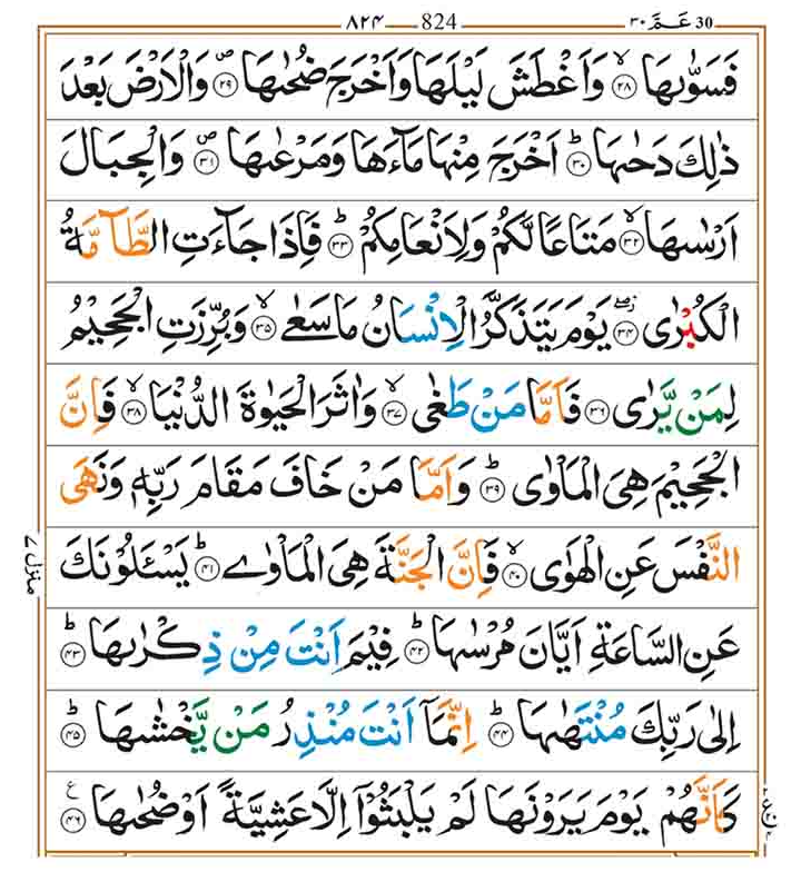 Surah Naziat