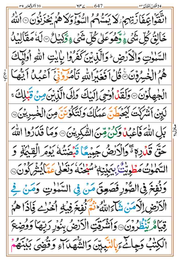 Surah Zumar