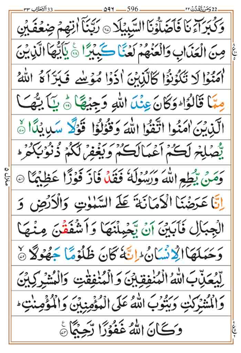 Surah Ahzab