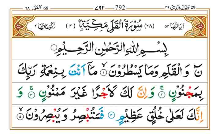 Surah Qalam