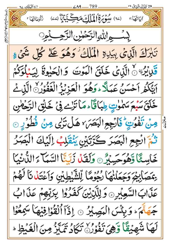 Surah Mulk