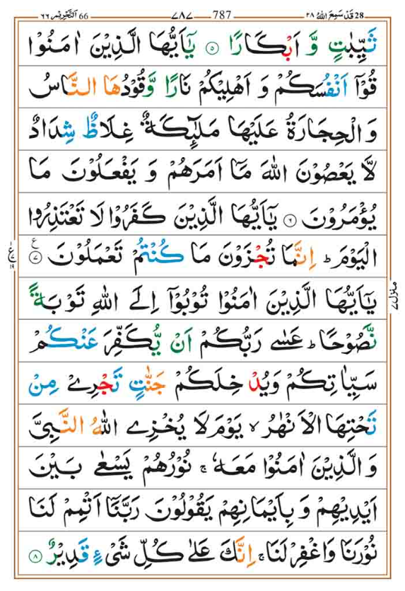 Surah Tahrim