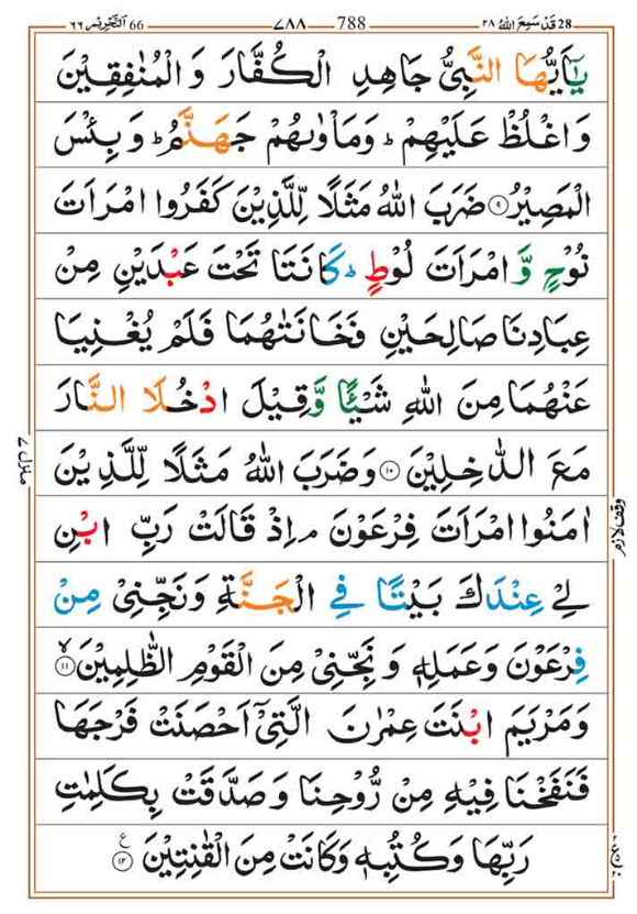 Surah Tahrim