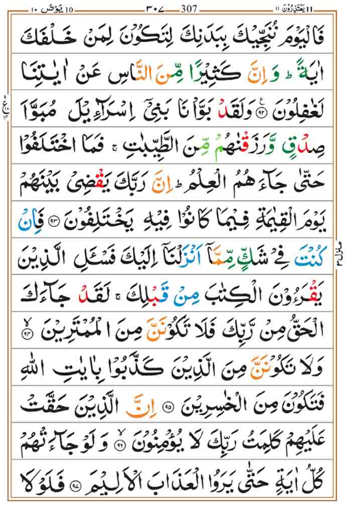 Surah Yunus