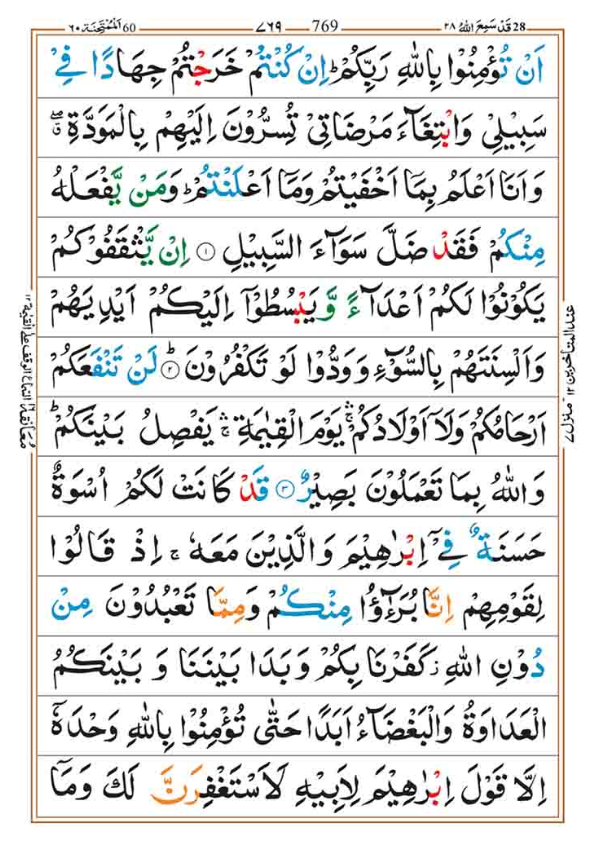 Surah Mumtahina